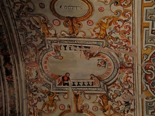 Francisco Lopes Mendes. Ceiling of the Igreja de Santiago, 1700. Miguel Cardoso © SNBCI