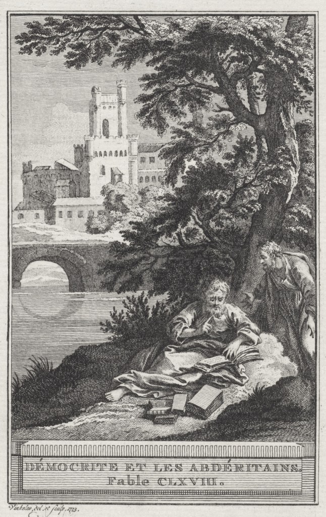 Démocrite et les Abdéritains. Reinier Vinkeles (I), after Jean-Baptiste Oudry, 1773. © Rijskmuseum.