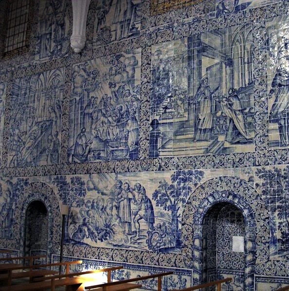 Azulejos de la Iglesia de Nuestra Señora de la Asunción de Arraiolos, Gabriel del Barco, 1699-1700 ©CM