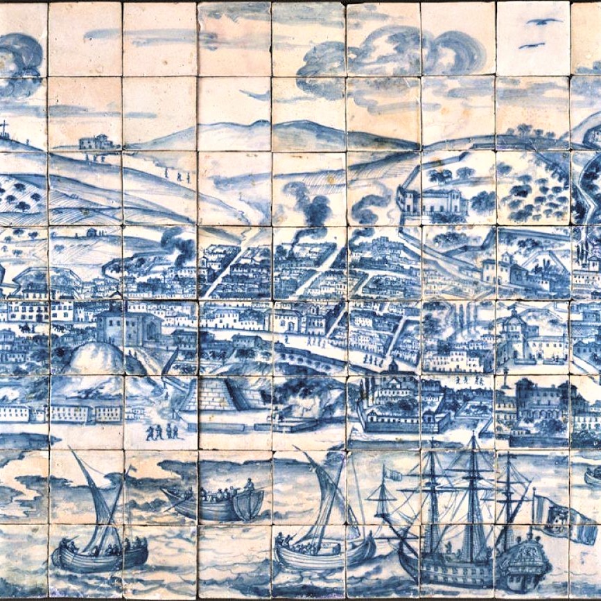 Madragoa Pottery. Panorama de Lisboa. Museu Nacional do Azulejo.